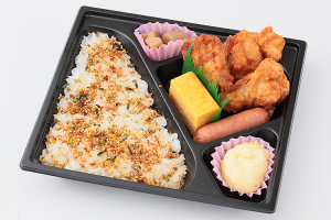 唐揚げ弁当/電子レンジ対応 400円(税込)